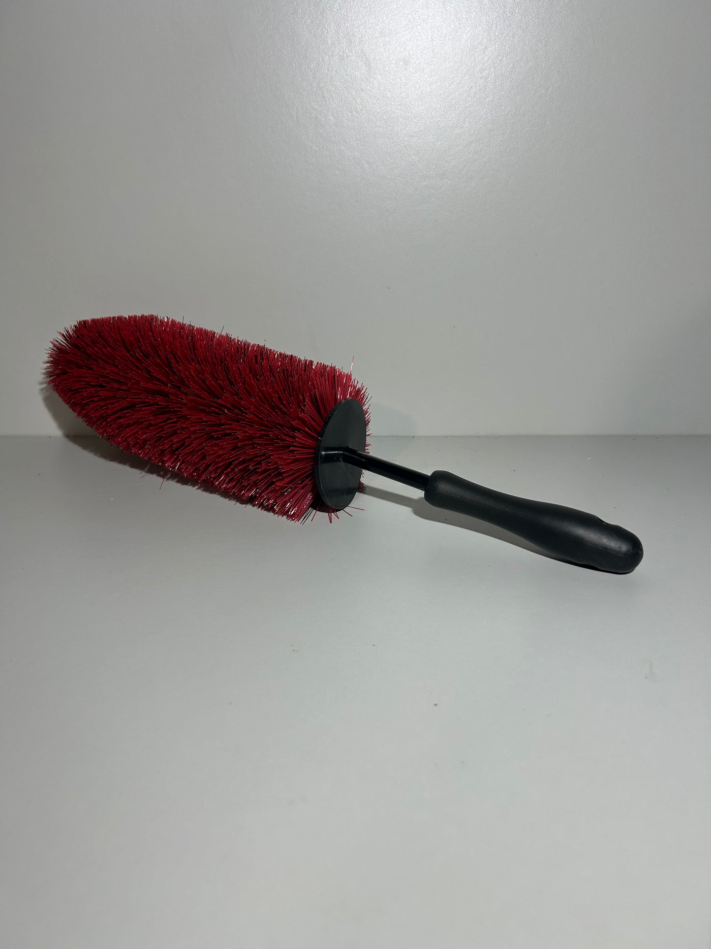 Large Bristle Wheel Brush With Knuckle Guard