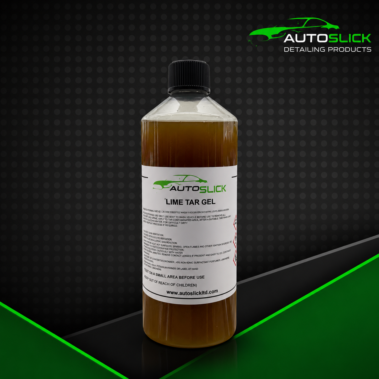 Lime tar gel